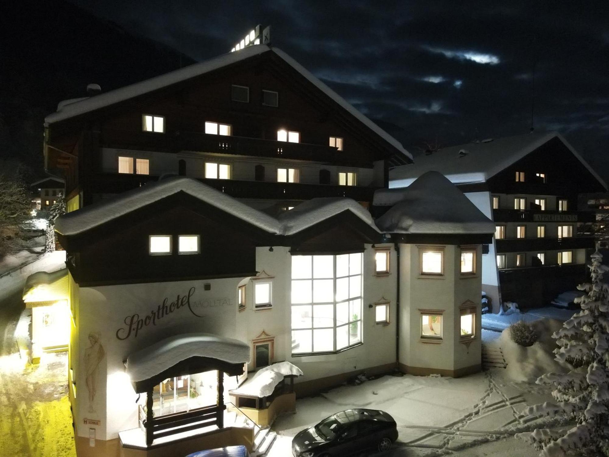 Sporthotel Moelltal Flattach Exterior foto